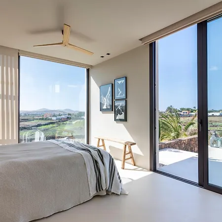 Gara Exclusive Luxury With Heated Pool Villa Lajares